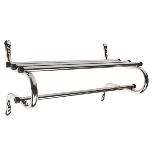 Perchero de Zinc, 48 in, Cromado